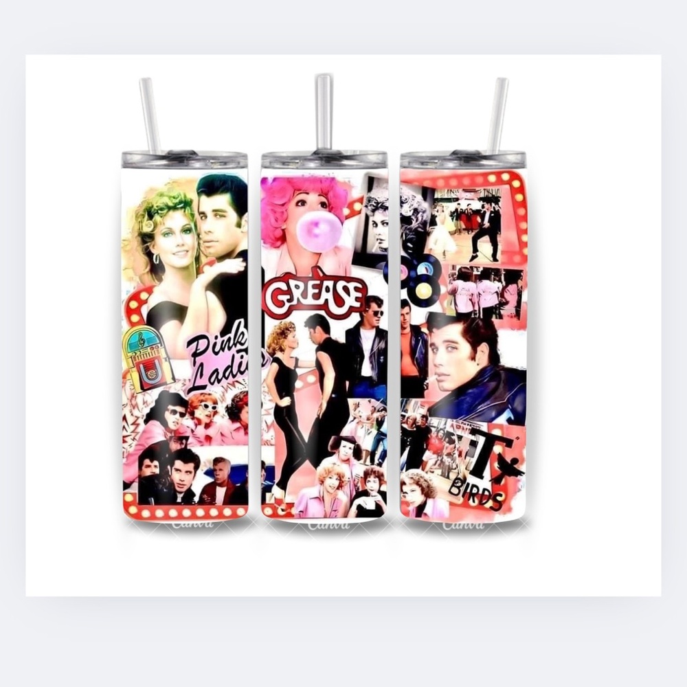 Grease Themed Tumbler One Tumbler20 Oz